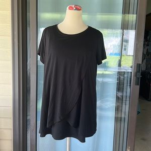 Draped Nursing Blouse - size L
